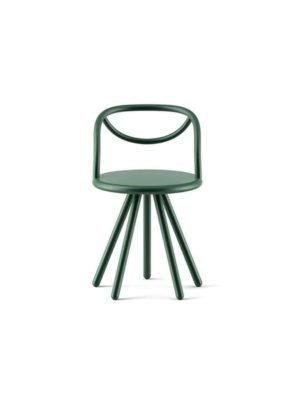 Cosco Espresso Wood Folding Chair with vinyl seat & Ladder