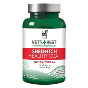 Vet’s Best Healthy Coat Shed & Itch Relief Dog Supplements